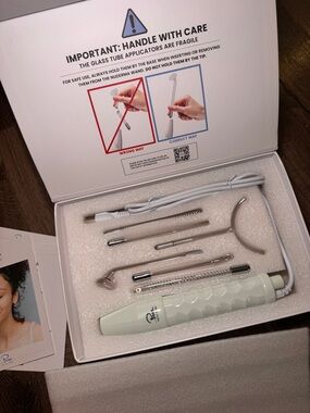 NuDerma Wand Attachment Set in Mint Green